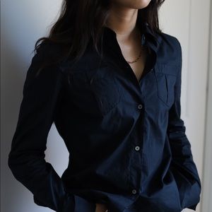 Joe’s Jean long sleeve cotton button up NWT